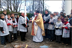 Didysis šeštadienis. Iš parapijos archyvų