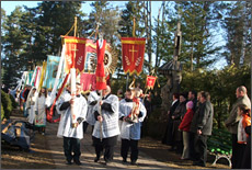 Procesija. Iš parapijos archyvų